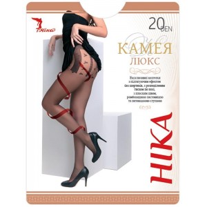 Колготки КАМЕЯ-люкс 20д 4р асфальт (сіро-чорні) 6698