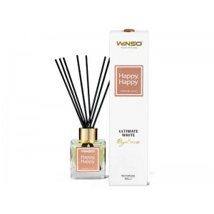 Аромадифузор з паличками ТМ "Winso" Ultimate White  Happy, Happy 100мл