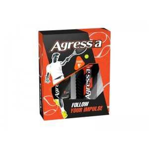 Н-р (Ч) подар. Agressia  Normal (гель д/душу + дез. 150мл) №42