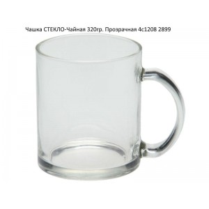 Чашка скло 320мл Прозора 4с1208