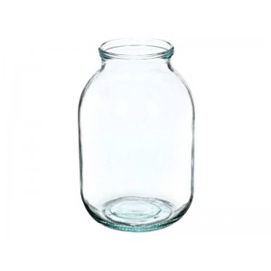 Банка скляна 2л  8 шт в упаковці
