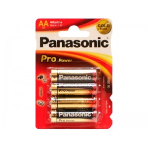 Бат PANASONIC ALKALINE Pro Power R-6 пальчик 4шт НА ПЛАНШЕТІ