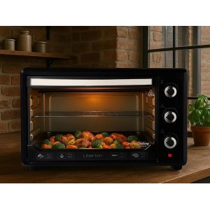 Духовка LIBERTON LEO-480 Black  2000Вт Об'єм: 48 л; Конвекція