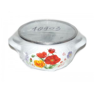 Каструля емал. 3,0л d=20  Троянда 11W