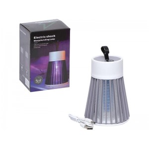 Лампа АНТІМОСКИТНА акумуляторна  10*10*14 см  5W YG-002