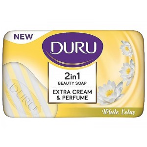 Мило ДУРУ Парфум. 2в1 Білий Лотос 100г