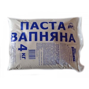 Паста Вапняна 4кг (6шт в упаковці)