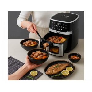 Мультипіч LIBERTON LAF-3211 1700Вт Об'єм чаші: 6,5л Функції: 6, програм: 10 З ОГЛЯДОВИМ ВІКНОМ