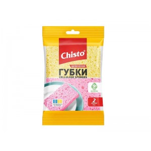 Chisto Губка целюлозна 2шт