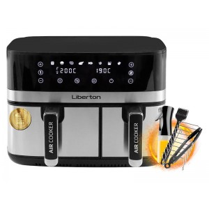 Мультипіч LIBERTON LAF-3205 ДВІ ЧАШИ 2700Вт (1650+950) Вт Об'єм чаші: 9,0 (5,5+3,5) л