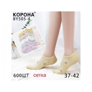 Шкарп. д/дівченки КОРОНА №505  тонкі однотонні Сітка Сірі,Рожеві,Молочні р.на 2-4 роки  (дмитро)