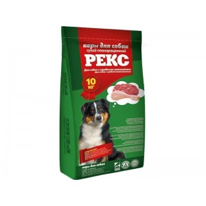 РЕКС сухий корм д/дорослих середньої активності собак  10кг