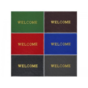 Килимок гумовий прямокутний 48*68см "Welcome" 2901-3 колорит
