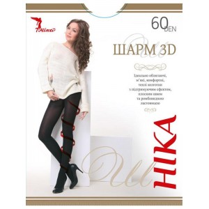 Колготки КАМЕЯ-шарм 3D 60д 2р чорні 6162