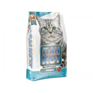 ПАН КІТ Сухий корм для котів  "Риба"   10кг