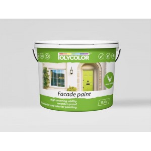 Фарба фасадна  4,0кг Faсade Paint ТМ POLYCOLOR