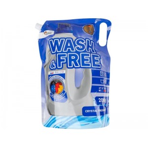 П/П Wash & Free Гель 2,0л  УНІВЕРСАЛ Морська свіжість Дой-Пак