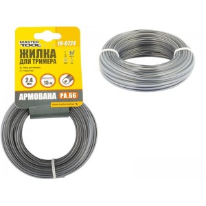 Волосінь (Леска)  для тримера армована  d2.4*15м "зірка"